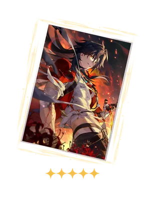 Reforged in Hellfire Light Cone, Mortenax Blade's signature 5-star Nihility cone in Honkai Star Rail