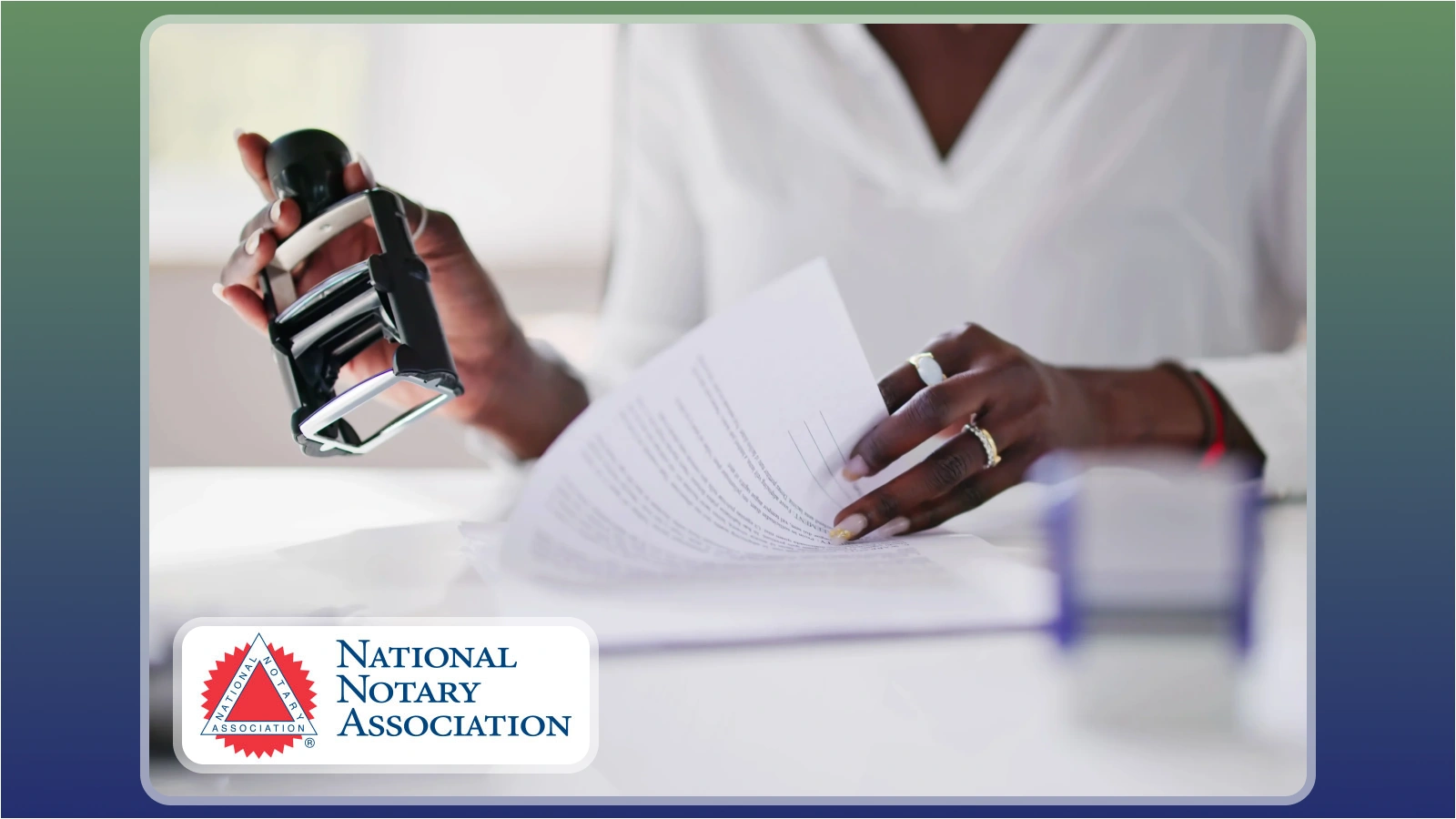 a loan signing agent reviewing mortgage closing documents with a borrower