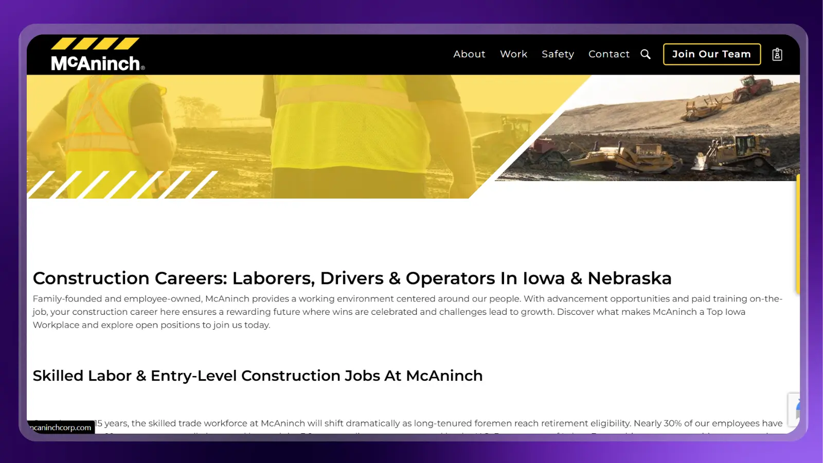 mcaninchcorp website