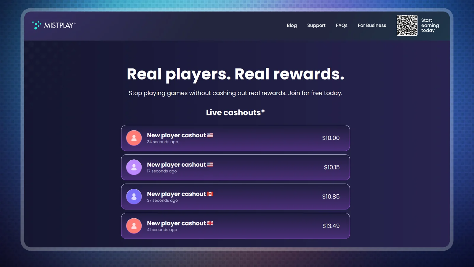 Mistplay website