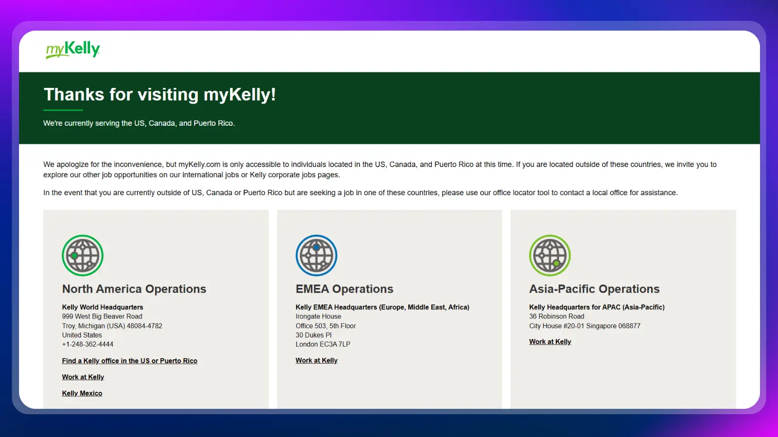 Página web de mykelly