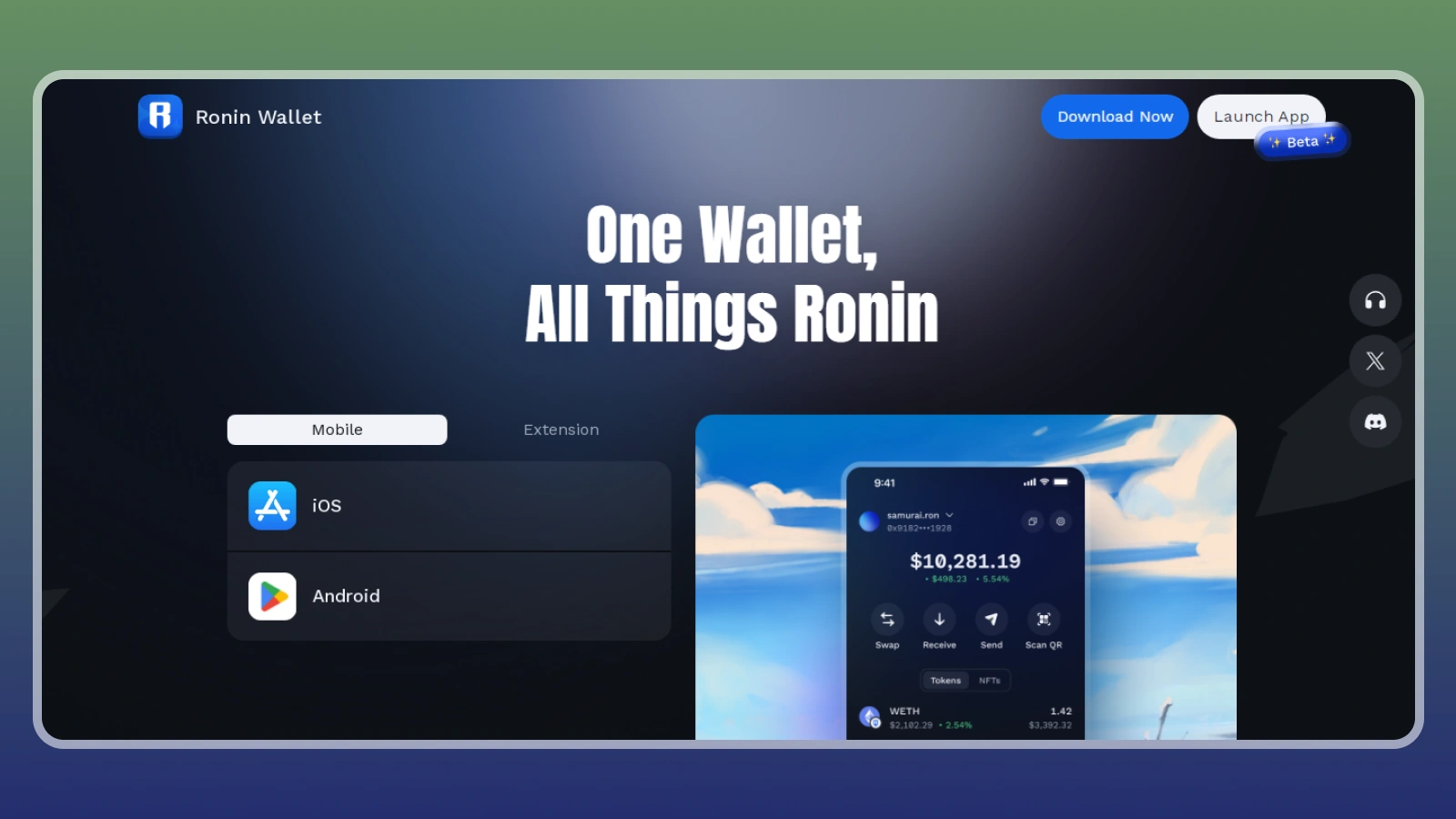 Ronin website
