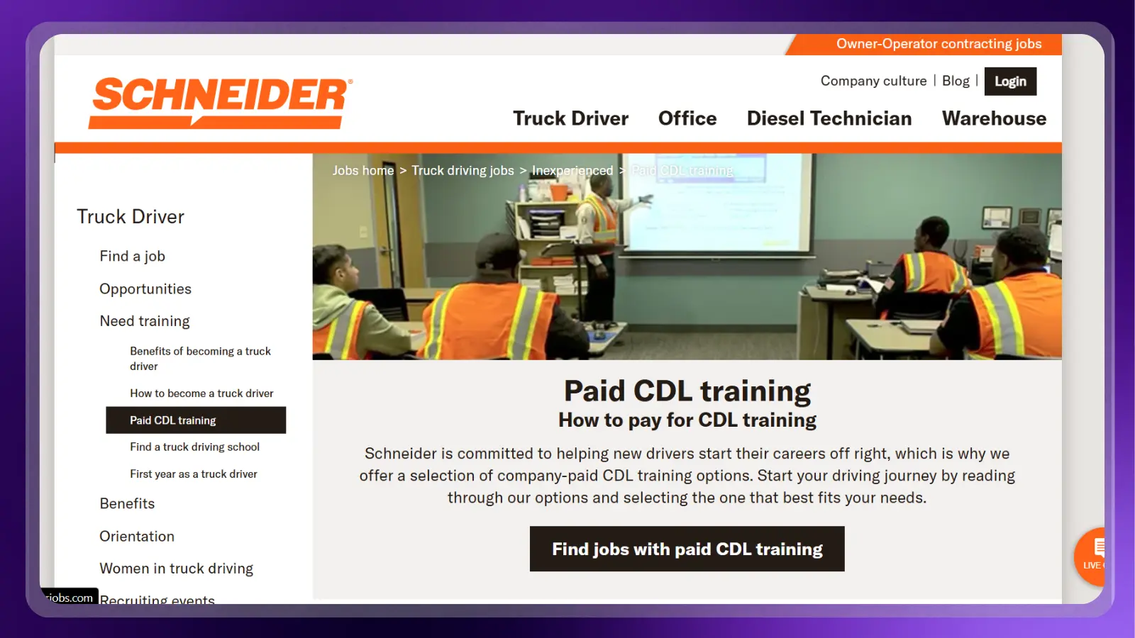 schneider website