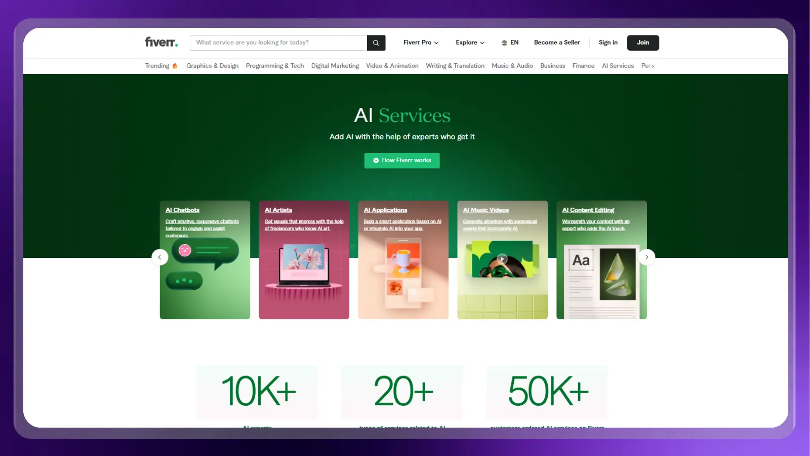 fiverr website