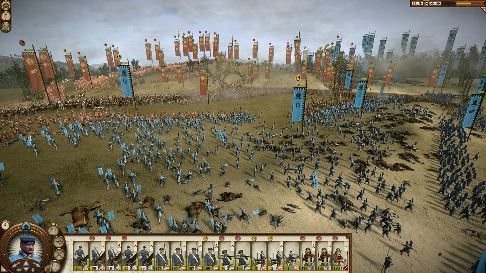 SHOGUN: Total War - Coleção - Ideal para conhecer as origens da série - Enormes exércitos de unidades de samurais alinham-se em formação num vasto campo de batalha aberto