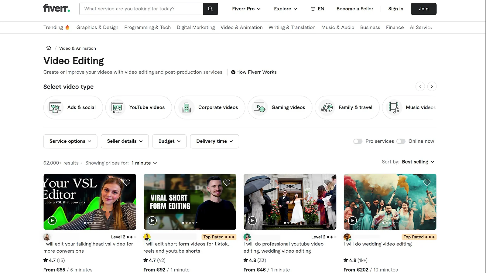 fiverr website