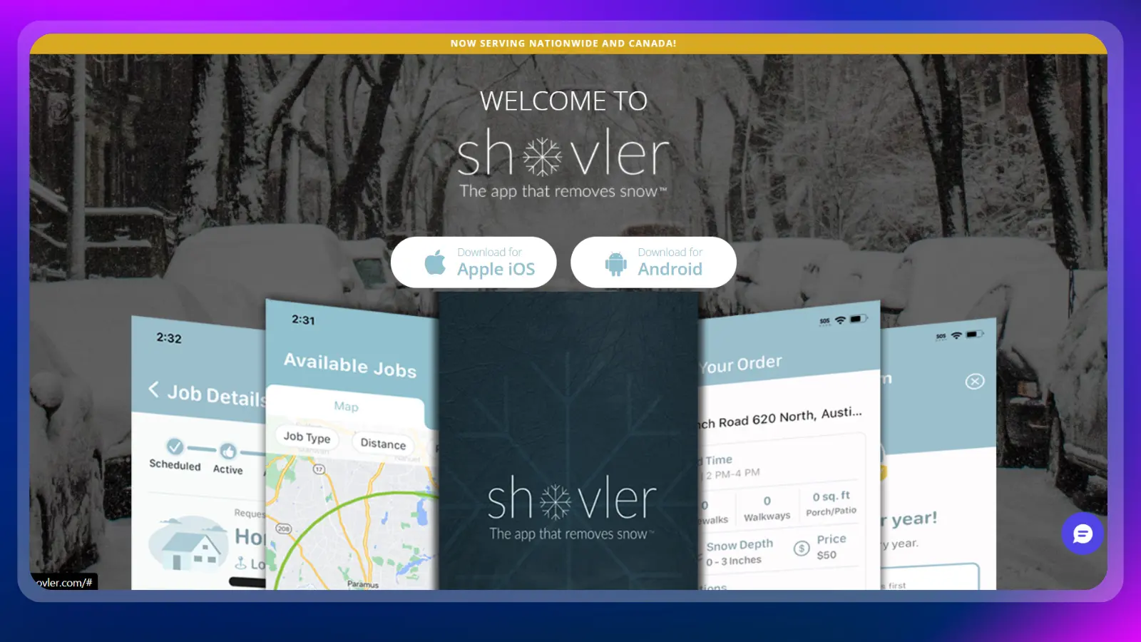 shovler website