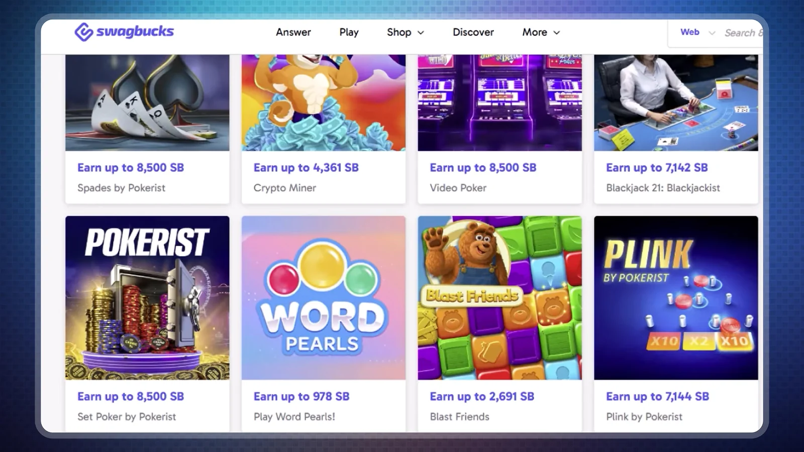 Swagbucks website