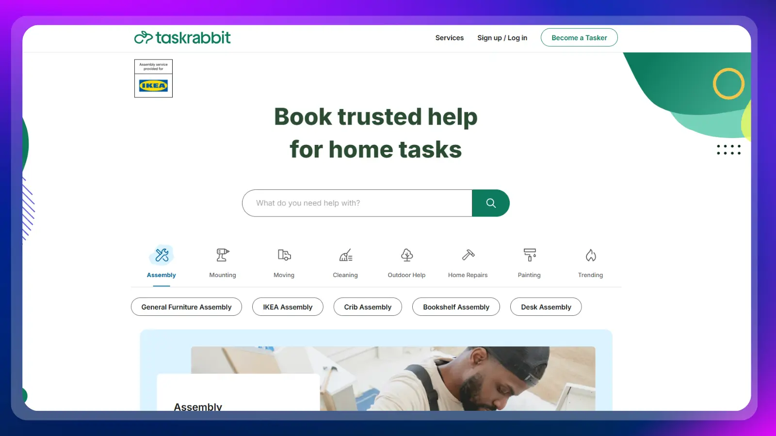 taskrabbit website