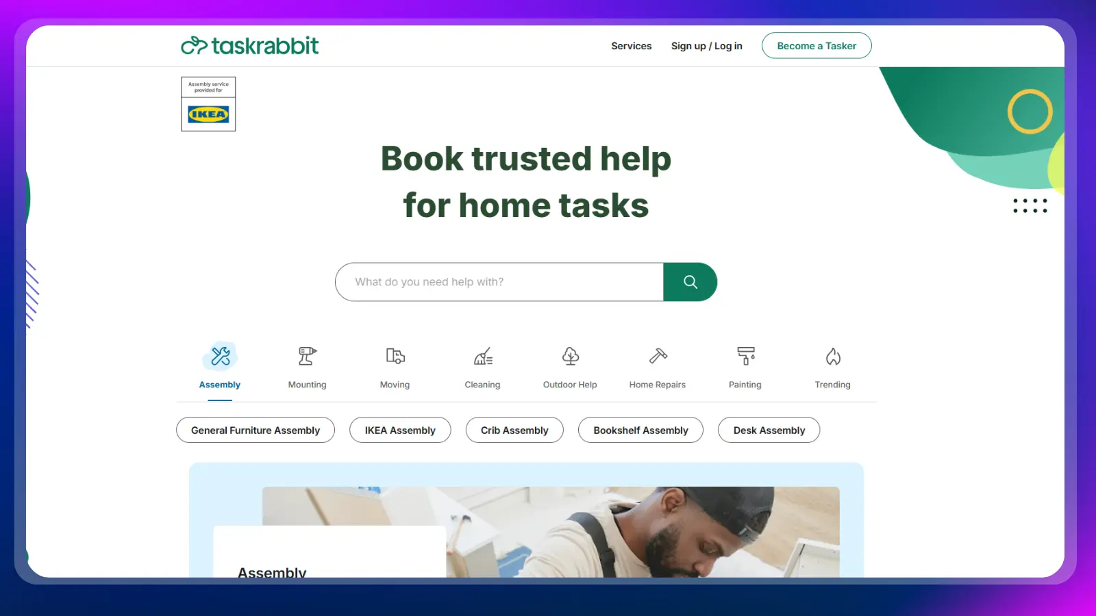 taskrabbit website