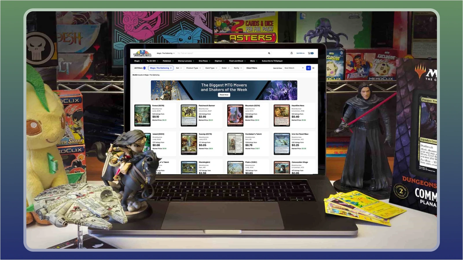 Sammelkarten – TCGplayer-Website