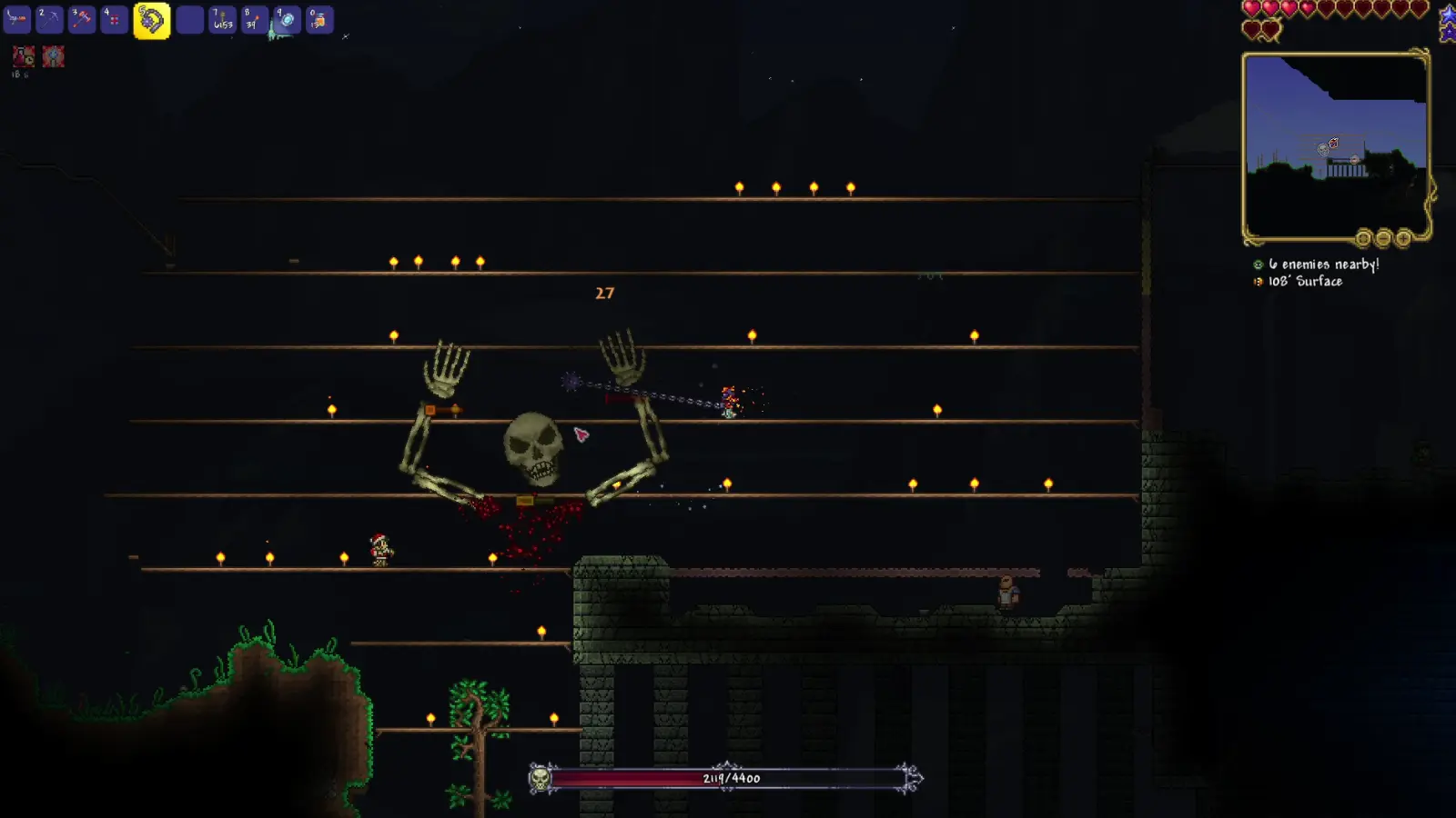 Terraria - O melhor jogo semelhante ao Valheim para uma aventura sandbox em 2D centrada nos chefes