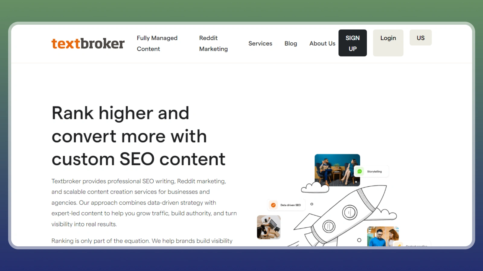 Textbroker website