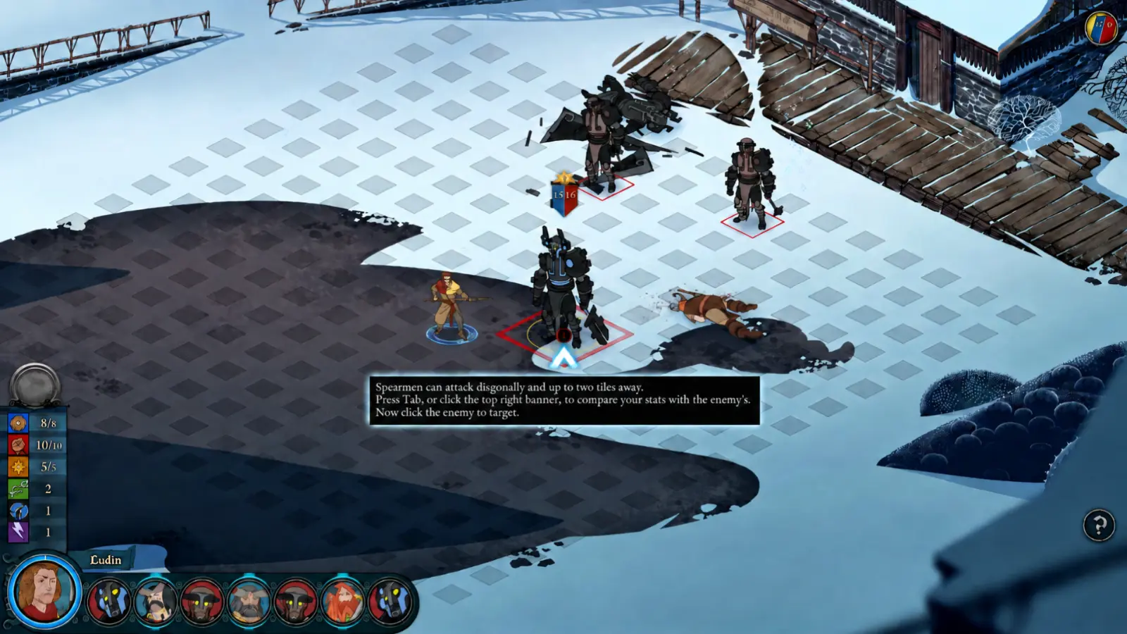 The Banner Saga - O melhor para escolhas táticas baseadas na história