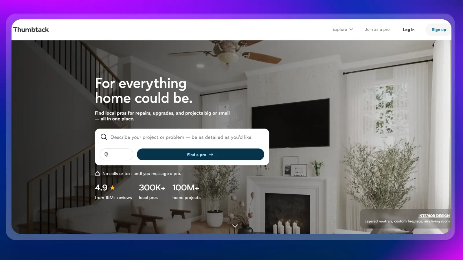 thumbtack website