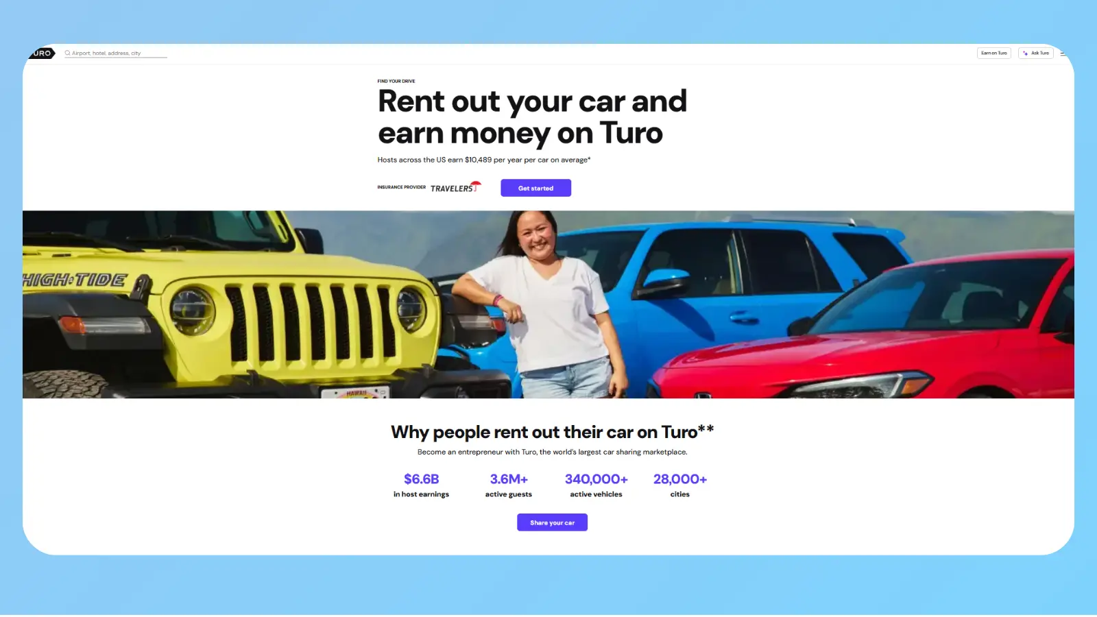 Turo website
