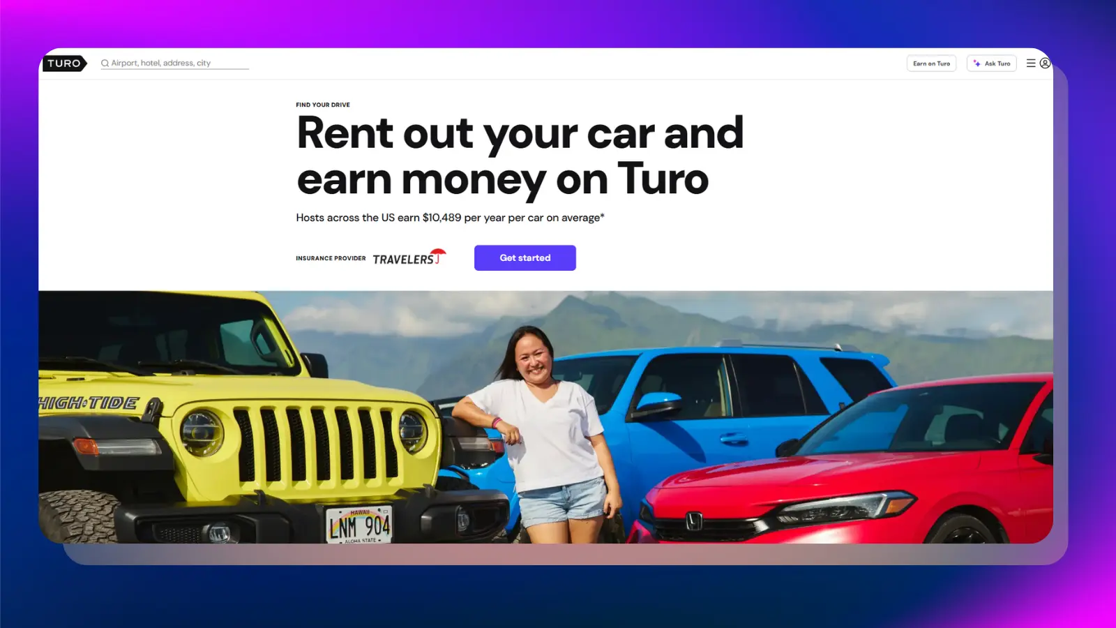 Turo website