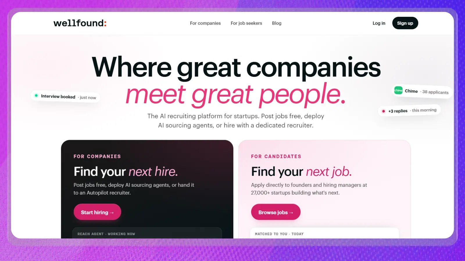 página web bien diseñada