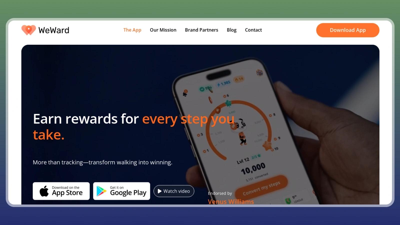 WeWard website