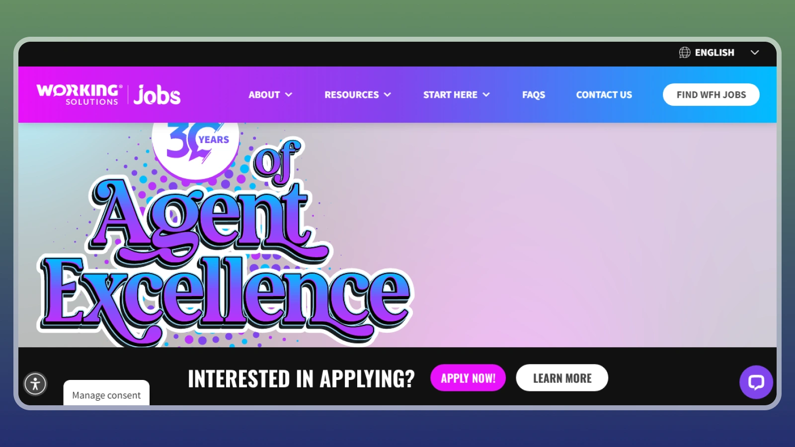 Working Solutions website