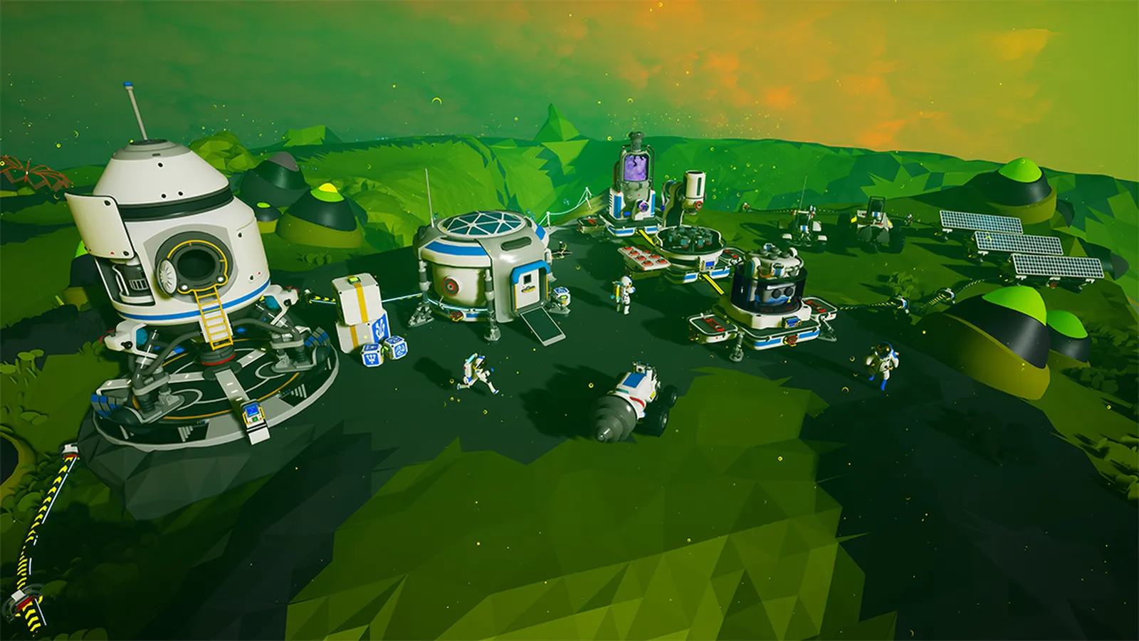 Astroneer green planet research base overview