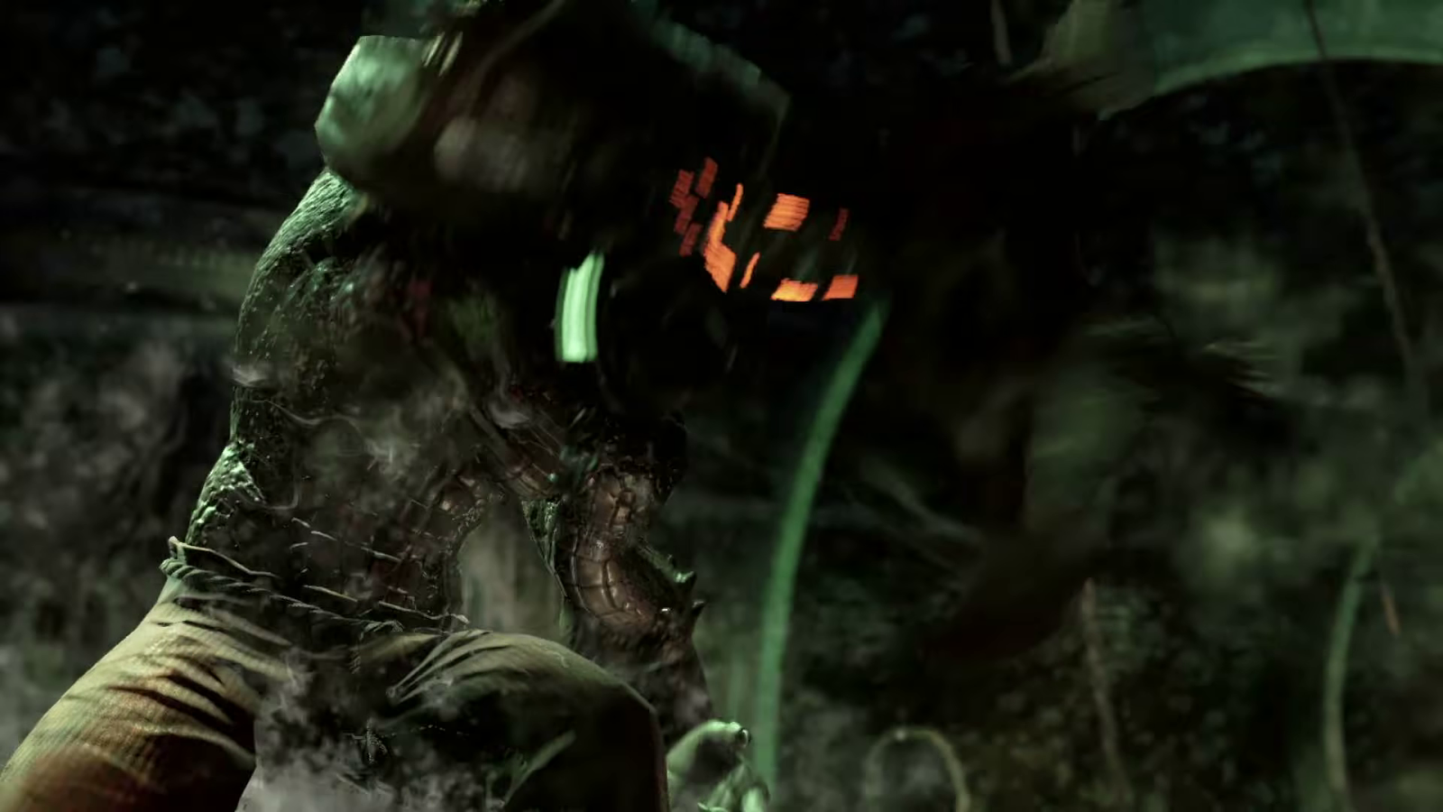 Batman: Arkham Collection killer croc creature closeup