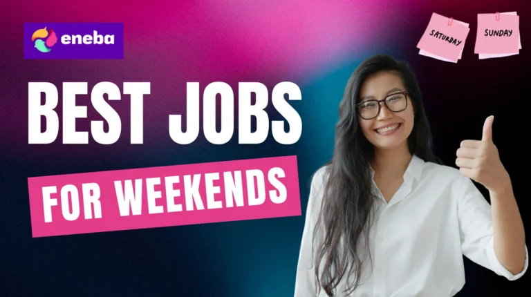 15 Best Jobs for Weekends That Actually Pay in 2026