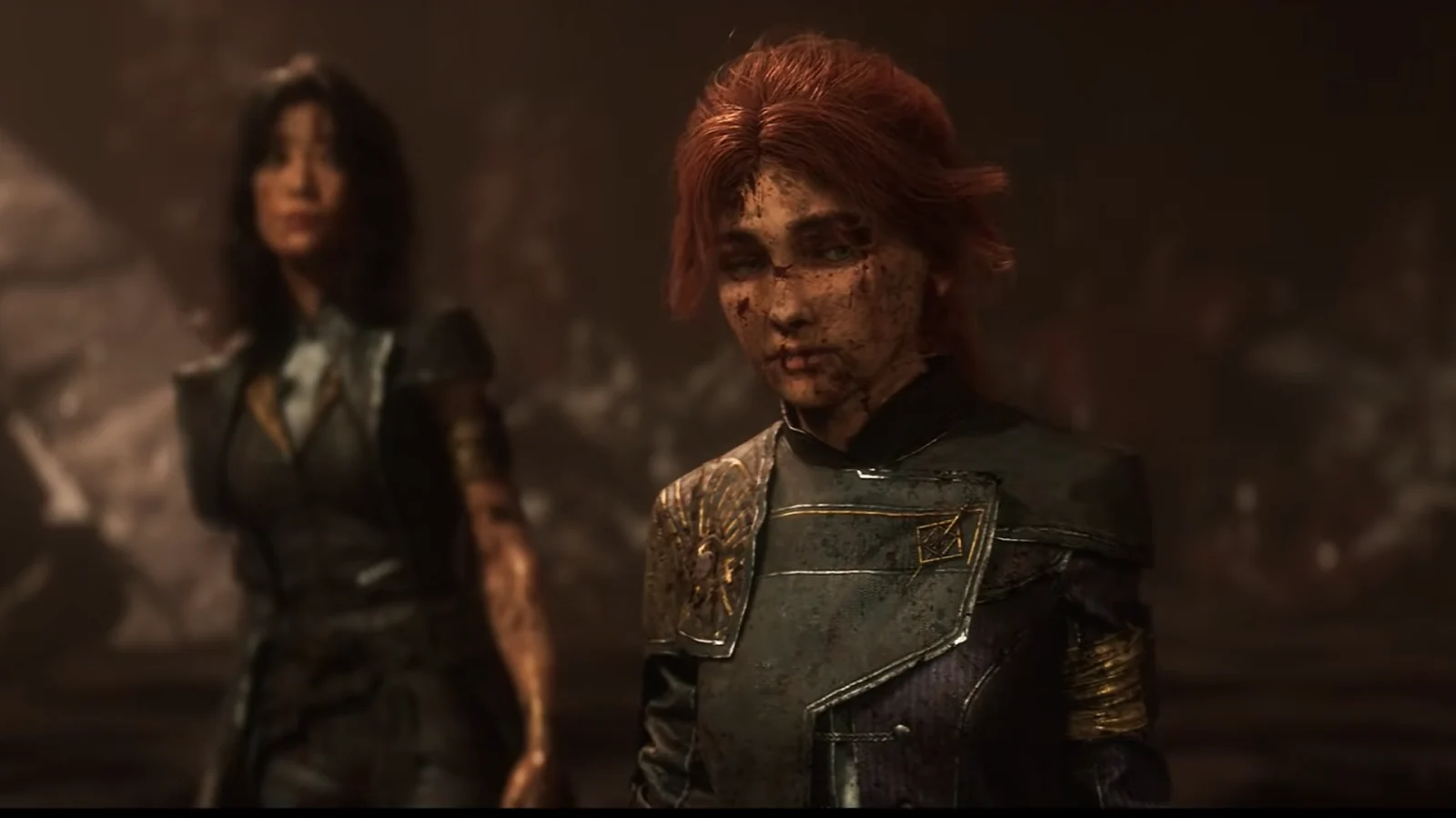 Two characters talking in Clair Obscur: Expedition 33