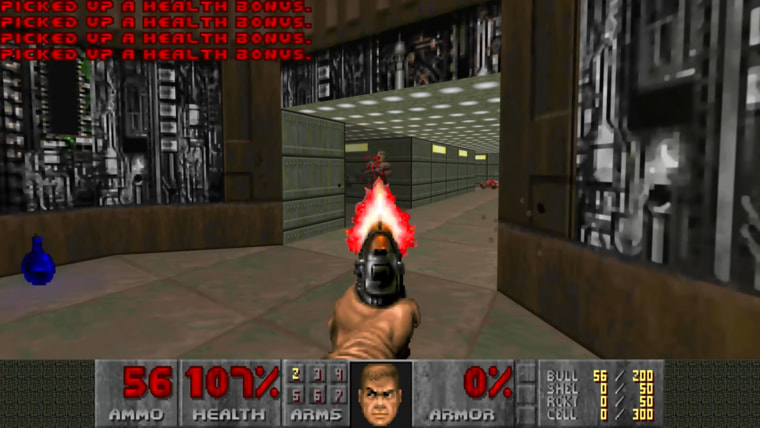 DOOM II - scène de tir
