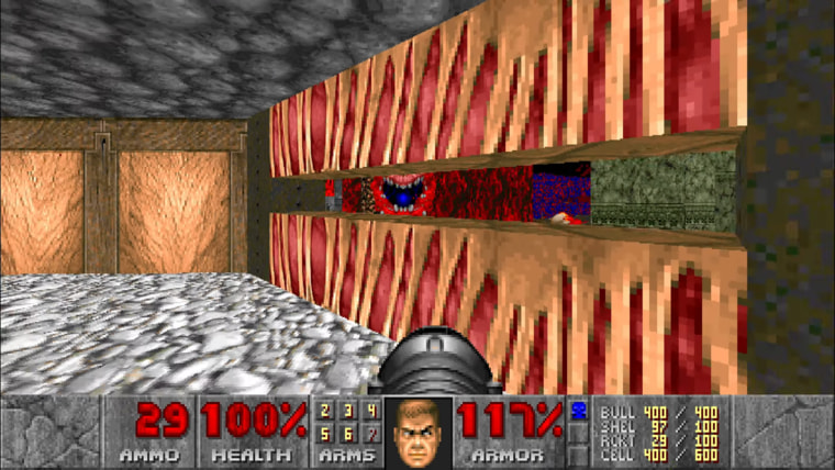 Scène des démons dans DOOM 0