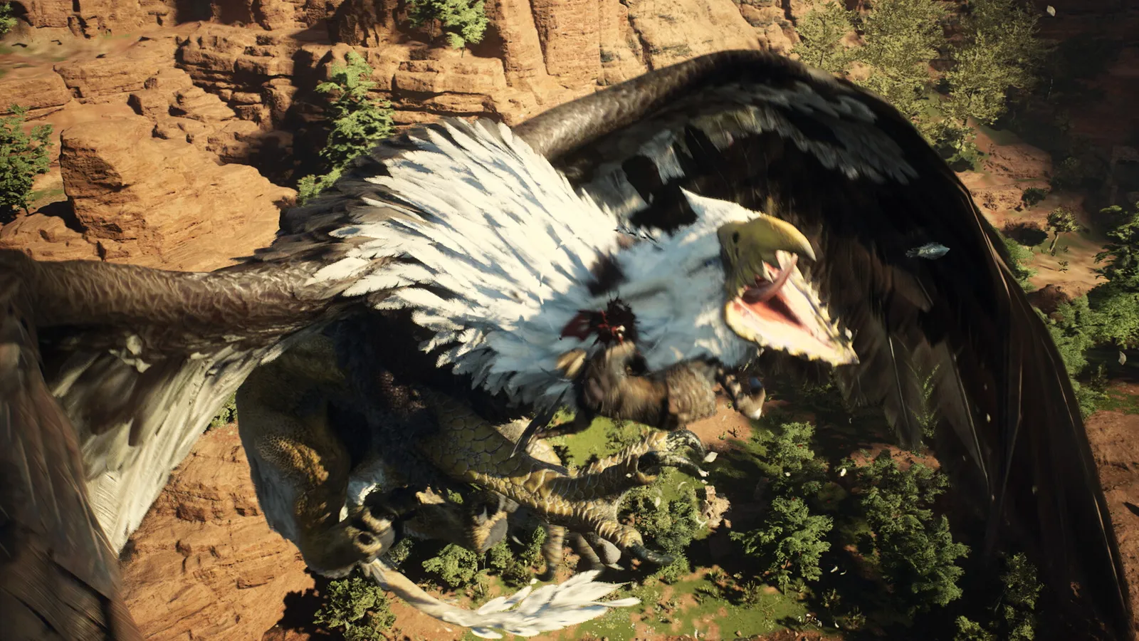 Dragon's Dogma 2 dragon s dogma giant harpy swooping with talons bared