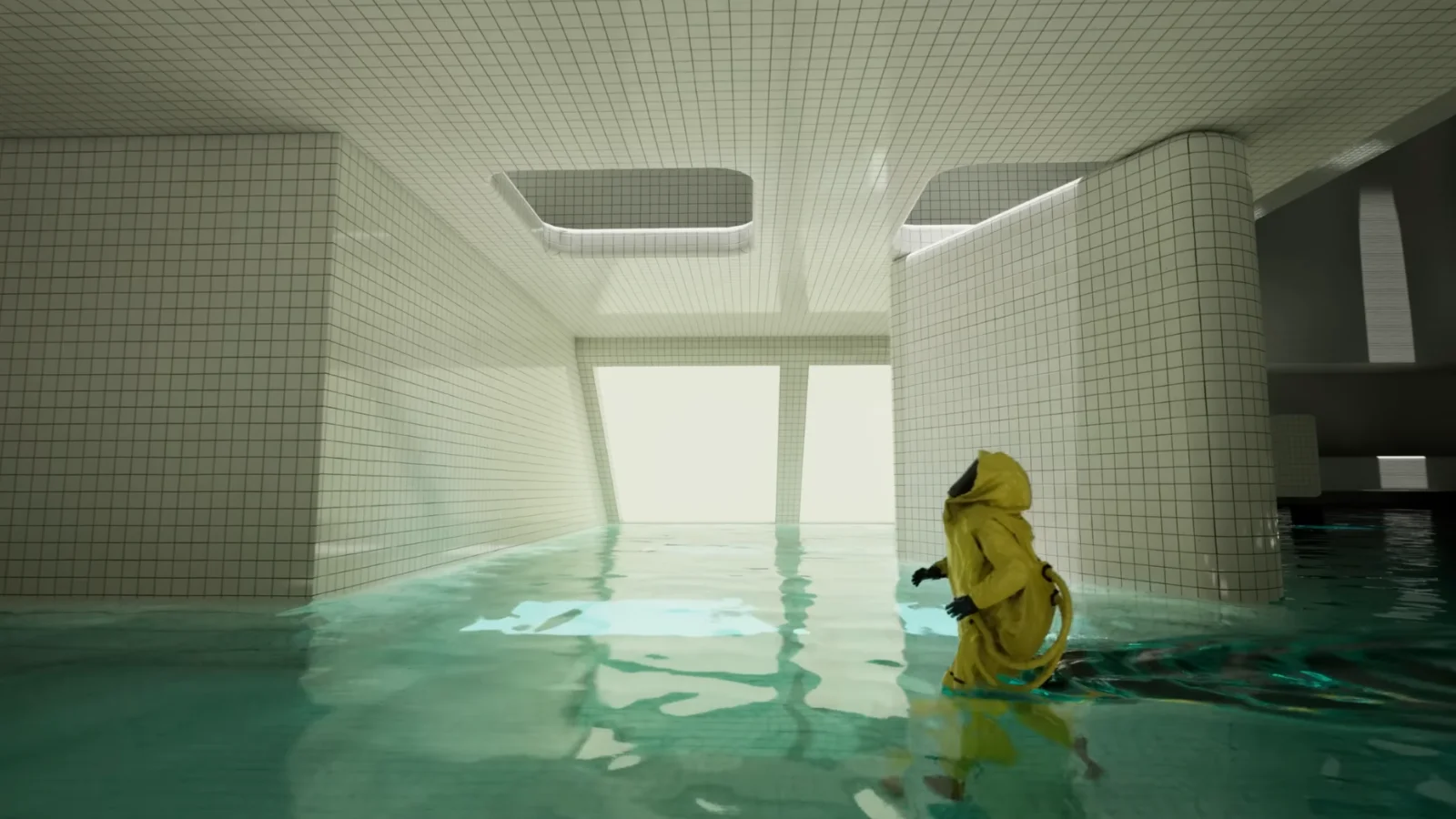 Escape the Backrooms flooded level