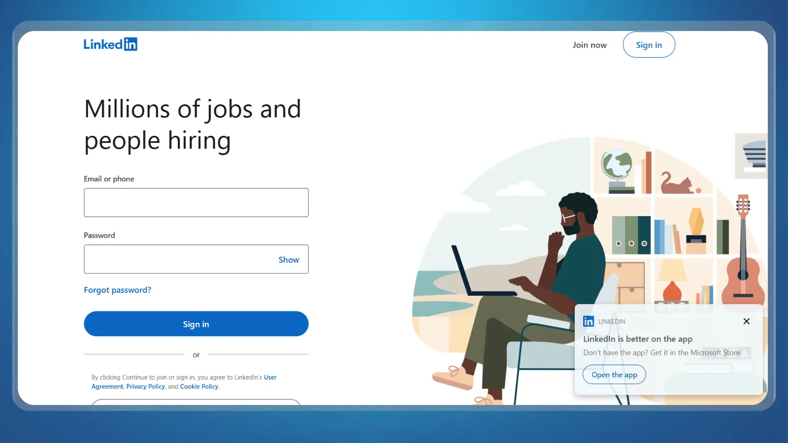 linkedin website