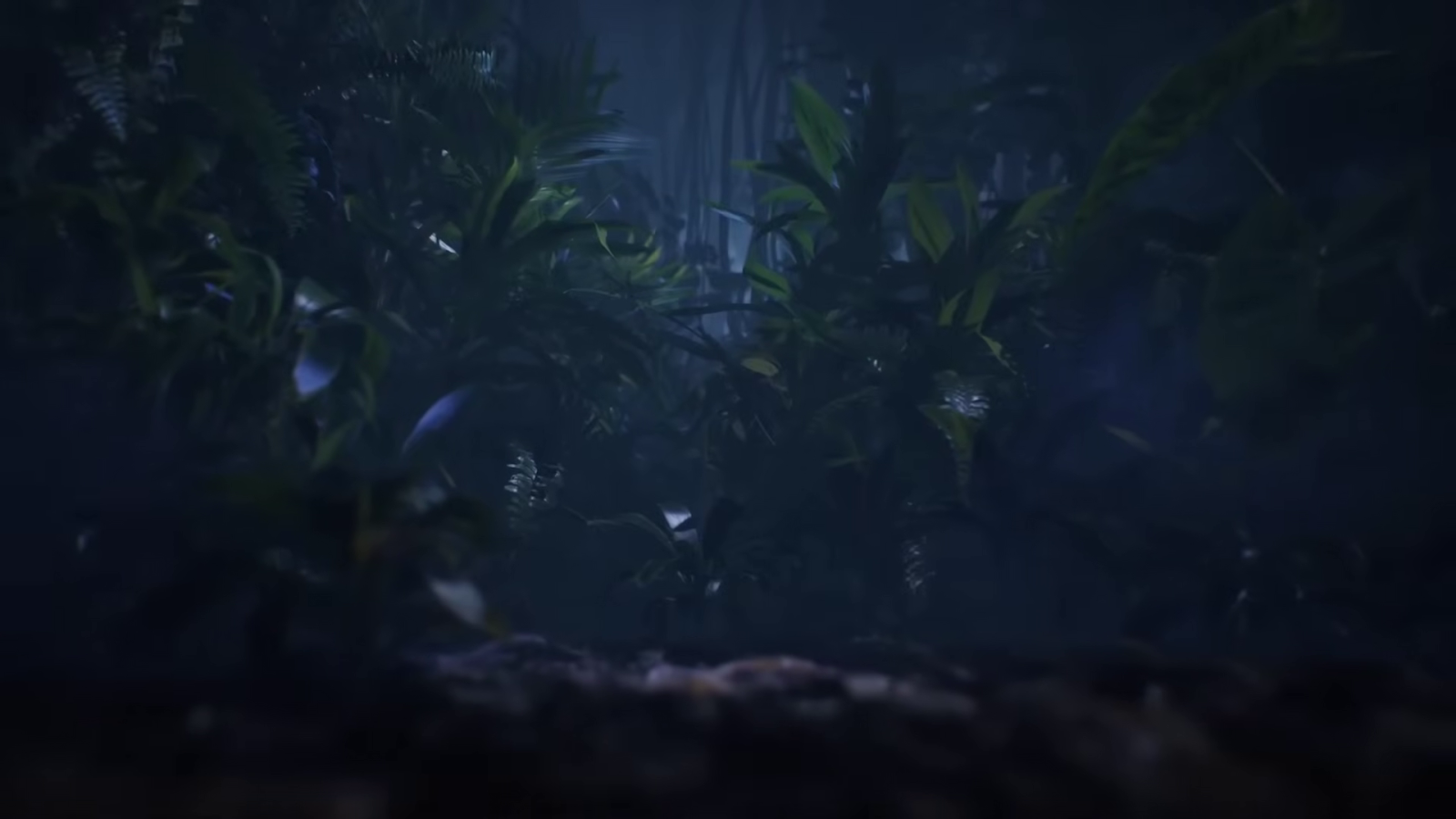 Mortal Kombat 11 Ultimate misty jungle foliage closeup