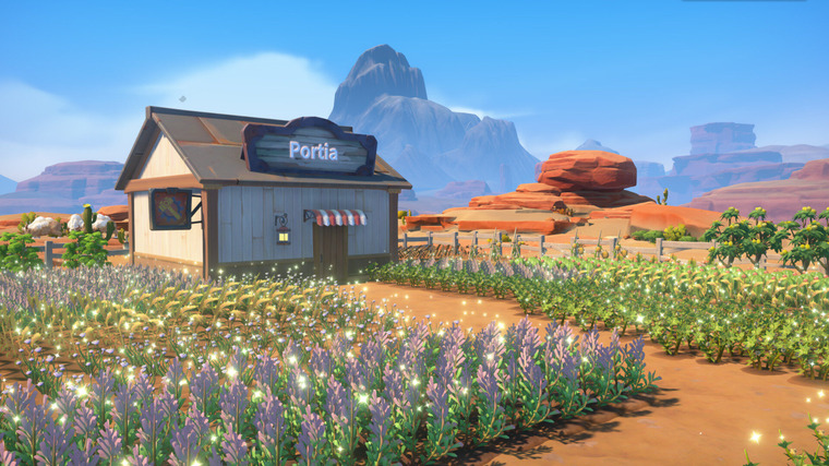 A well-kept farm in My Time at Sandrock