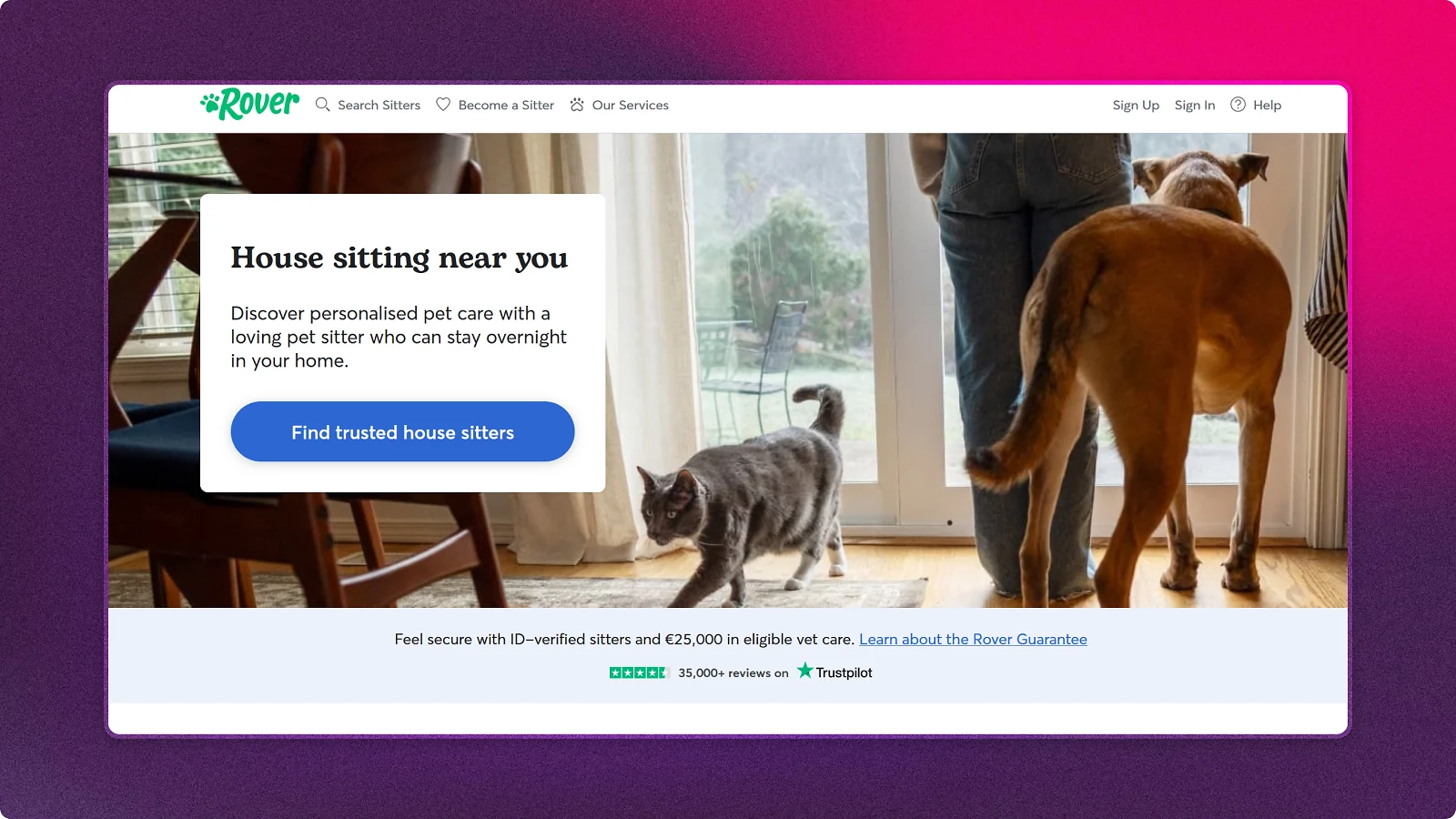 Rover website