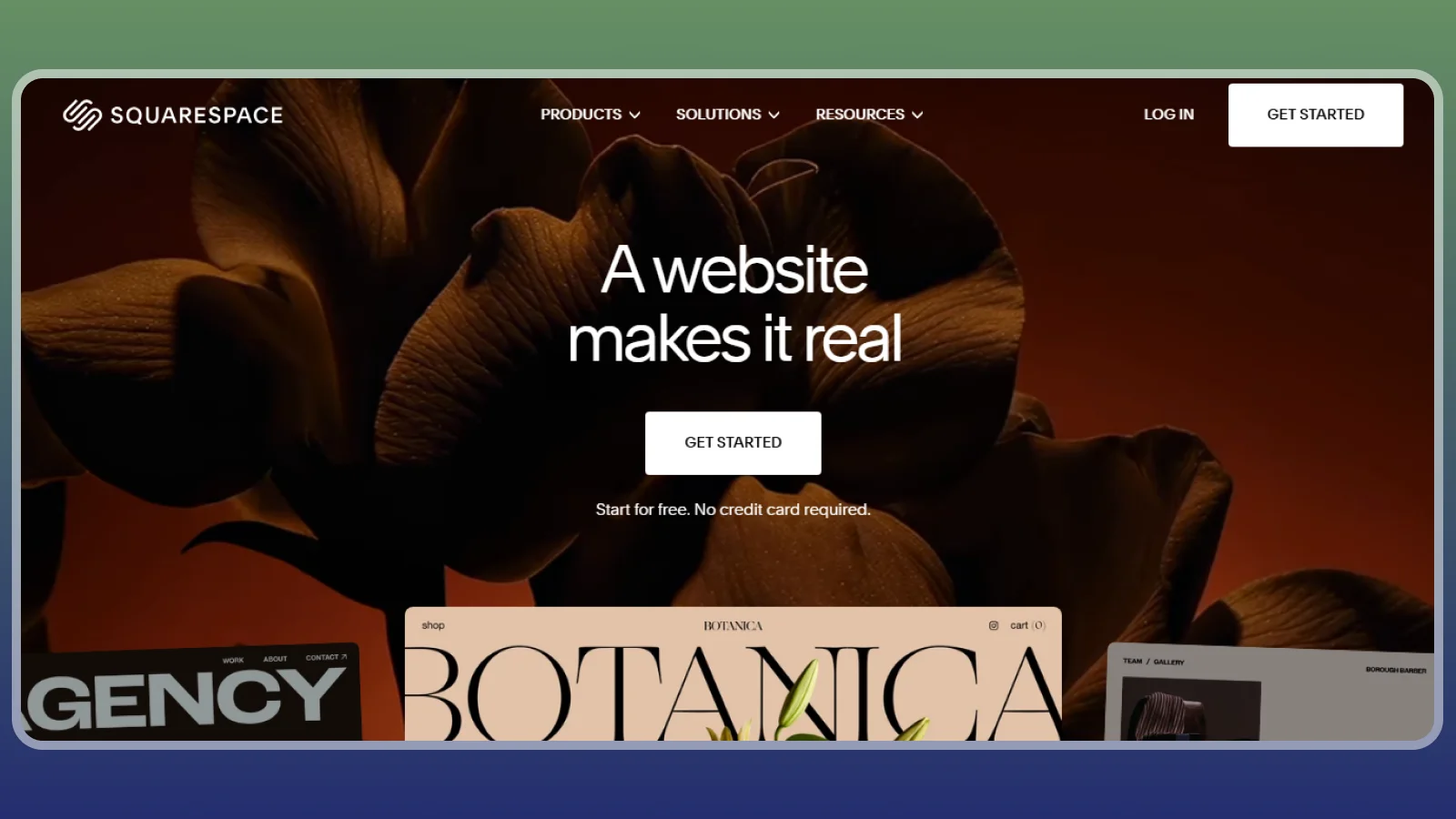 Squarespace website