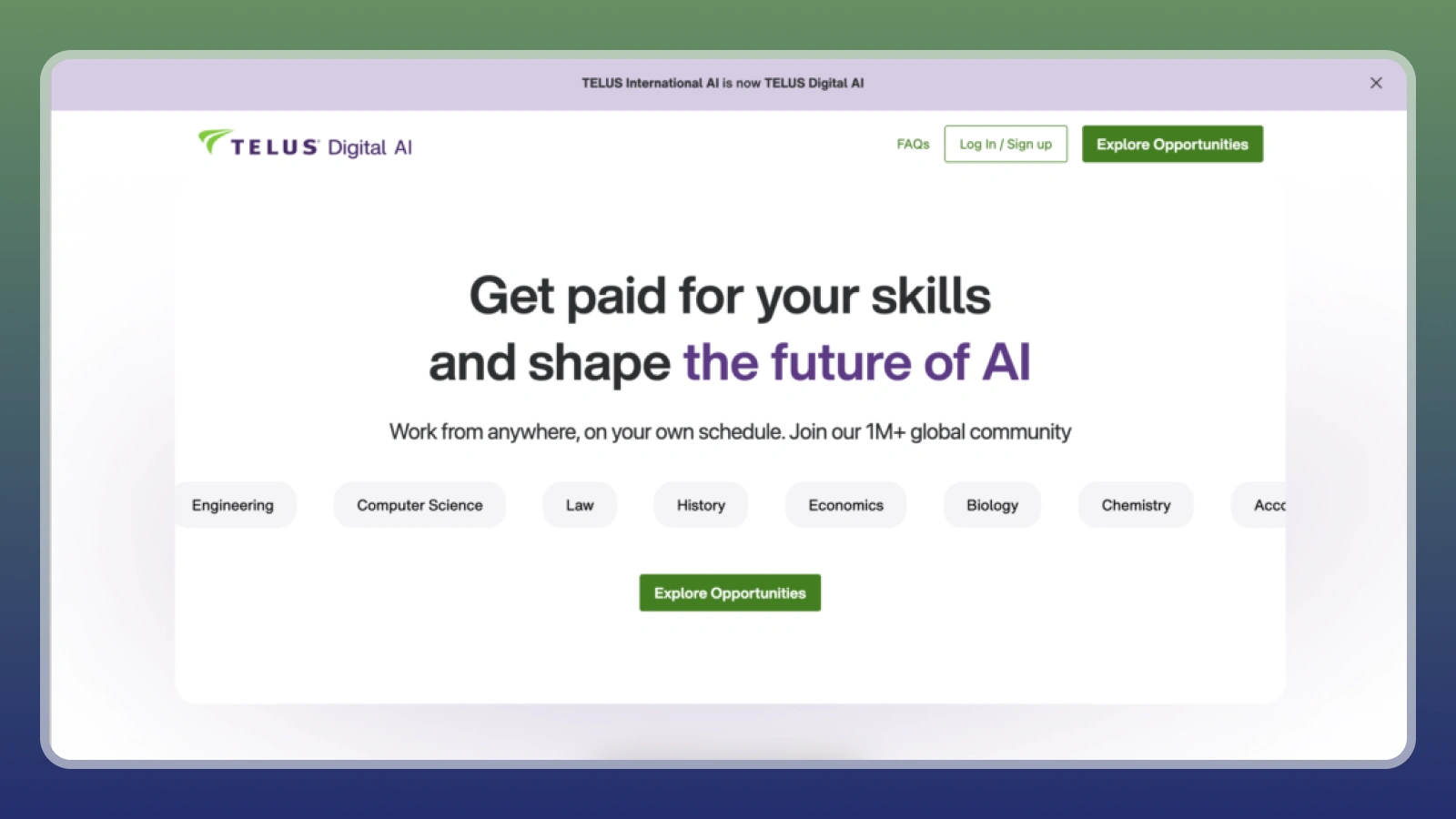 TELUS website