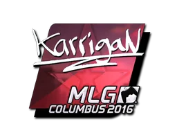 Sticker | karrigan (Foil) | MLG Columbus 2016