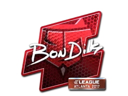 Sticker | bondik (Foil) | Atlanta 2017