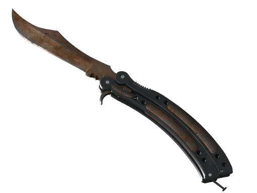 Butterfly Knife | Rust Coat