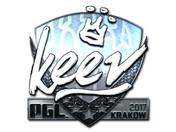 Sticker | keev (Foil) | Krakow 2017