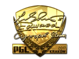 Sticker | Edward (Gold) | Krakow 2017