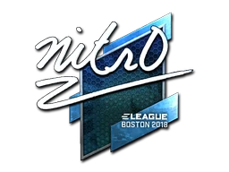 Sticker | nitr0 (Foil) | Boston 2018