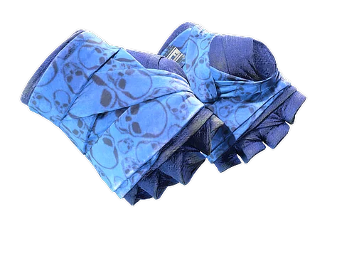 Hand Wraps | Cobalt Skulls