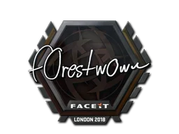 Sticker | f0rest | London 2018