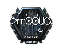 Sticker | smooya (Foil) | London 2018