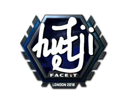 Sticker | hutji (Foil) | London 2018