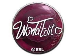 Sticker | WorldEdit | Katowice 2019