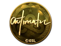 Sticker | autimatic (Gold) | Katowice 2019